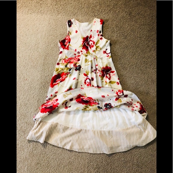 Anthropologie Neesh Cotton Flared Dress sz M Boho - Picture 7 of 12